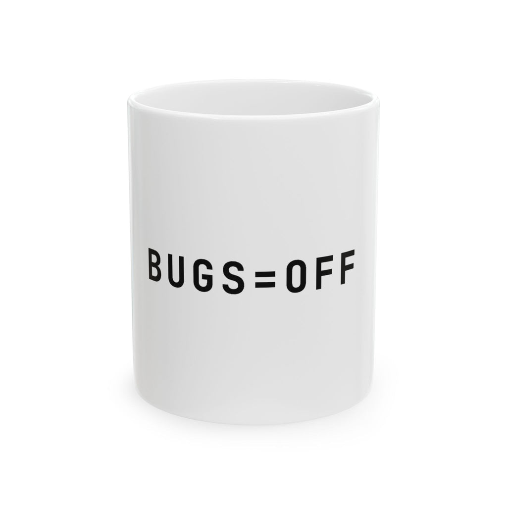 BUGS=OFF Mug — Black