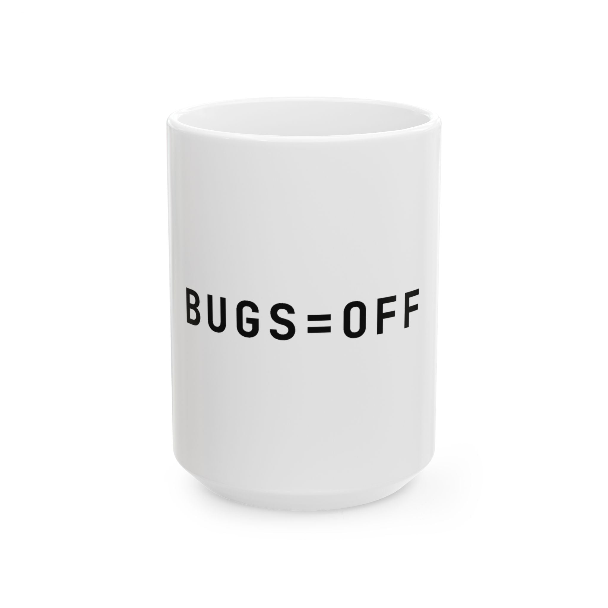 BUGS=OFF Mug — Black