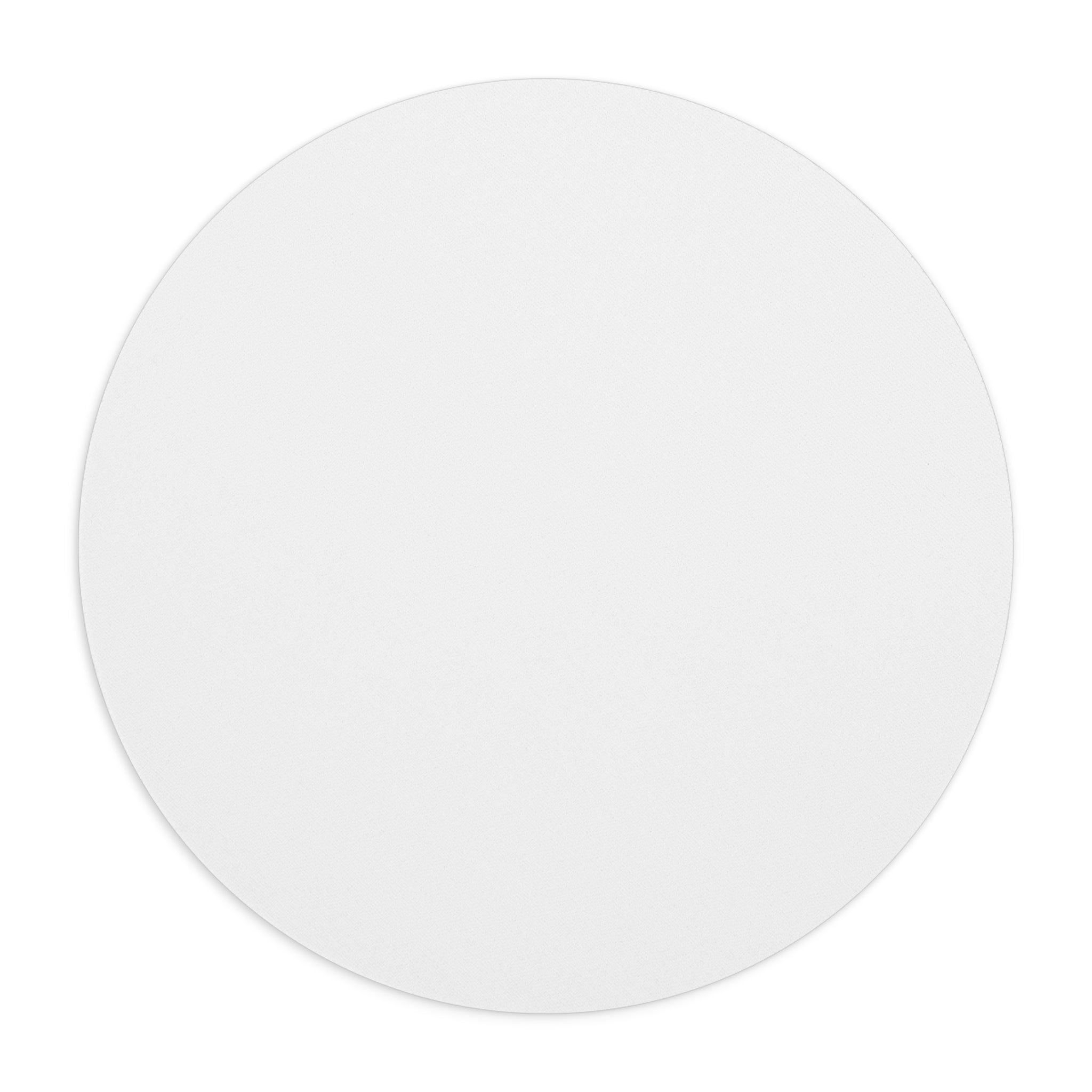 BUGS=OFF Mouse Pad (Round) — Classic White