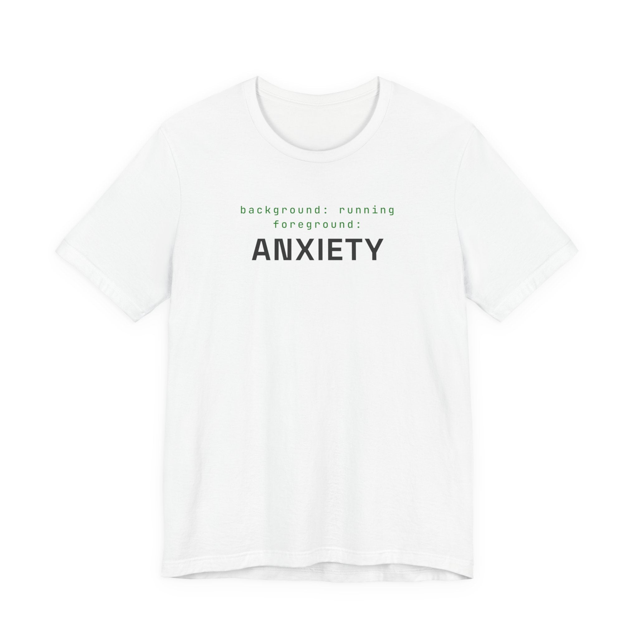 Background Task, Foreground Anxiety (Two-Font)