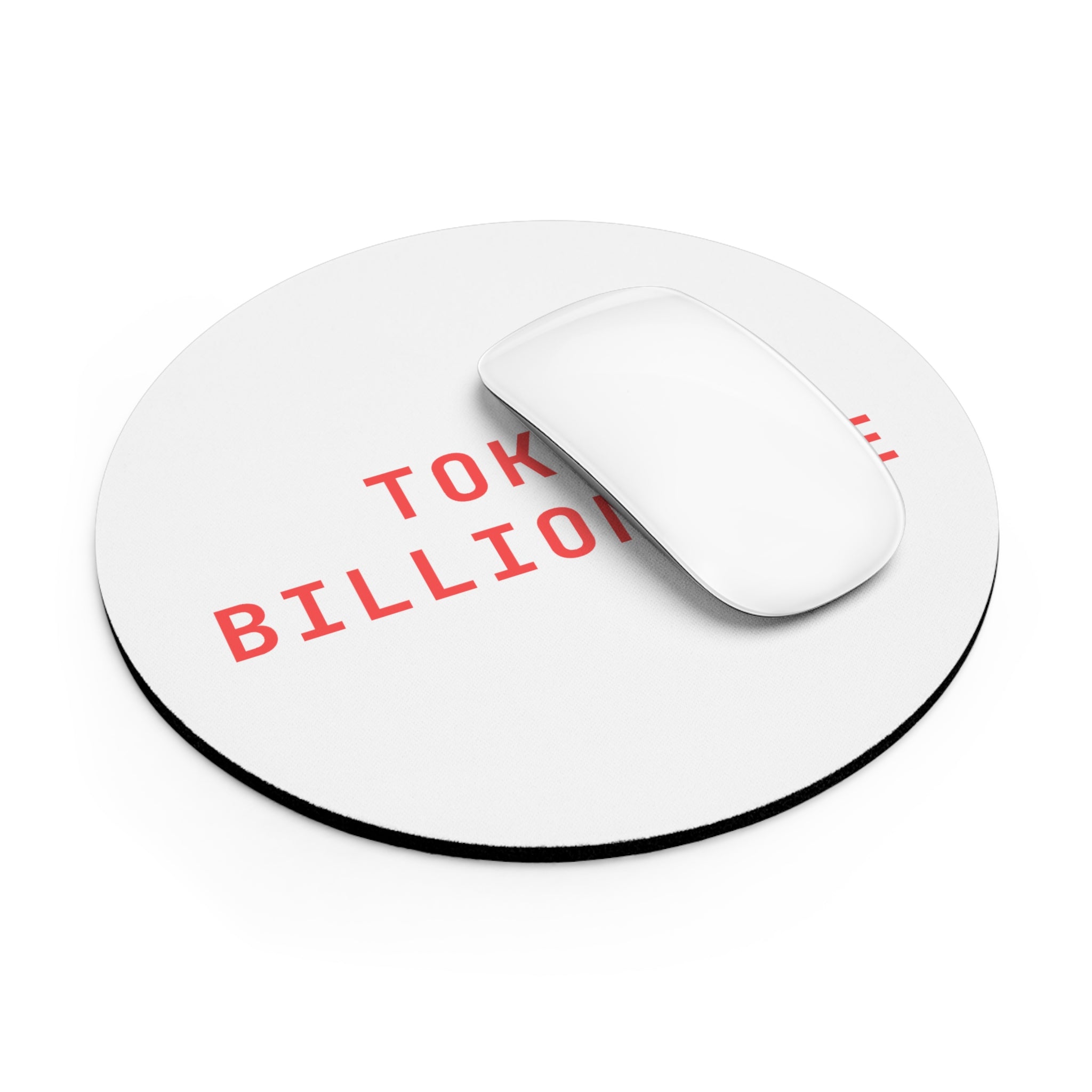 Token billionaire Mouse Pad (Round) — Hot