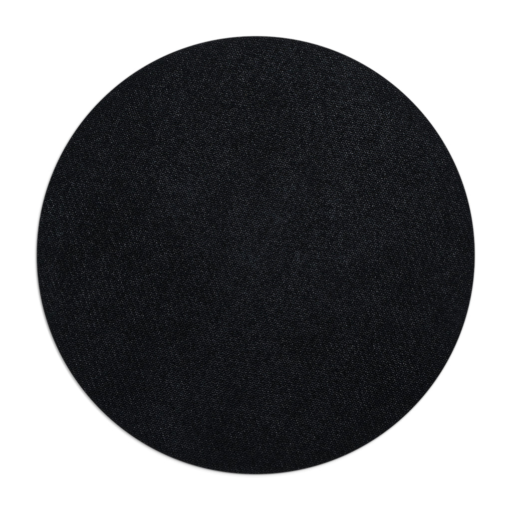 I prompt therefore I am Mouse Pad (Round) — Gold