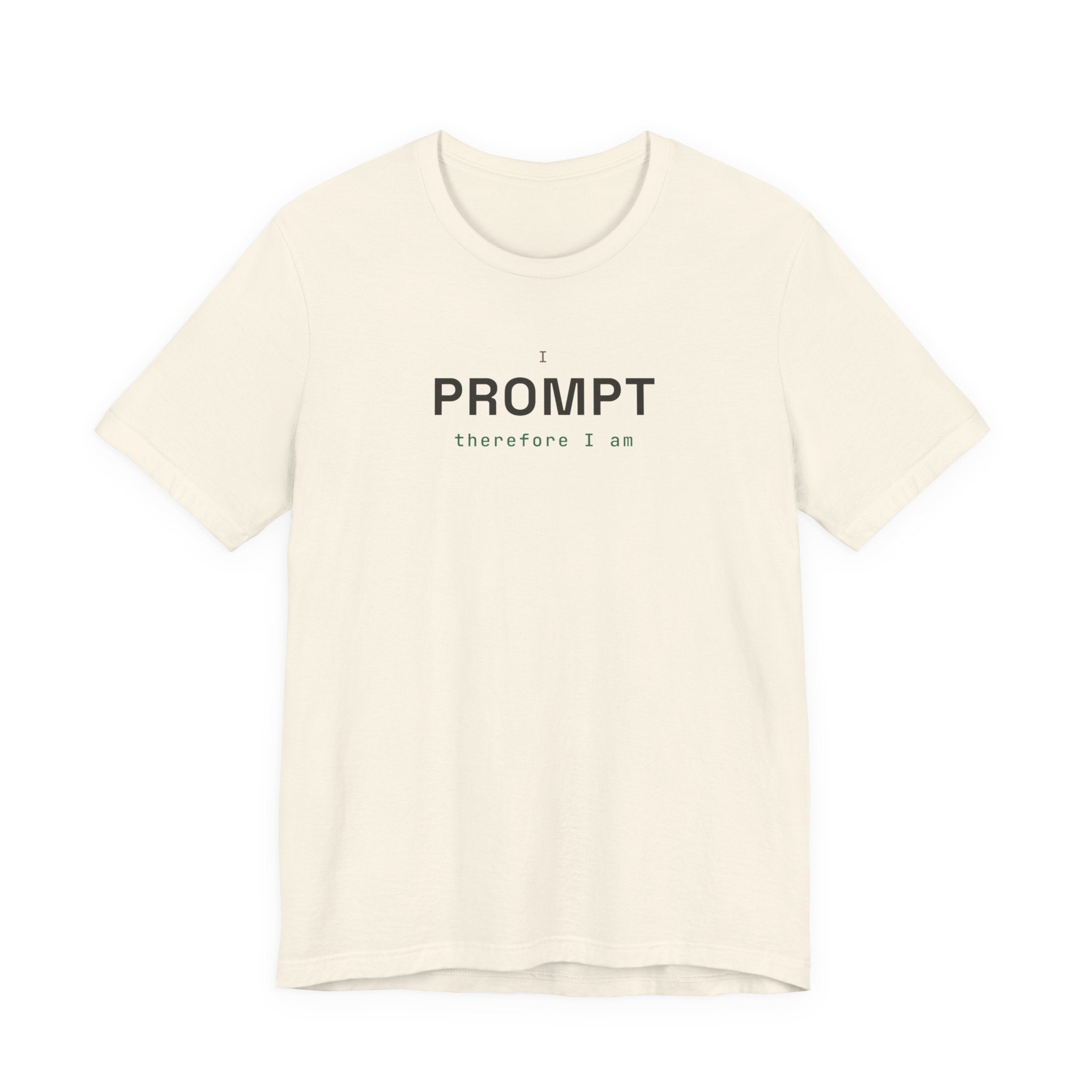 I Prompt Therefore I Am (Two-Font)
