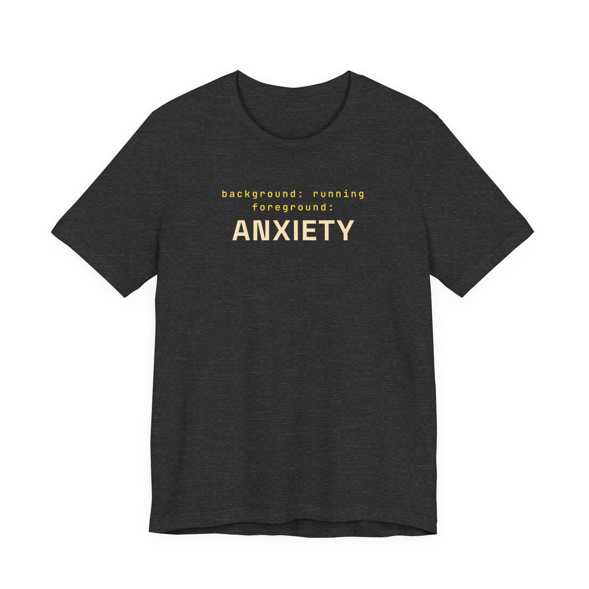 Background Task, Foreground Anxiety (Two-Font)