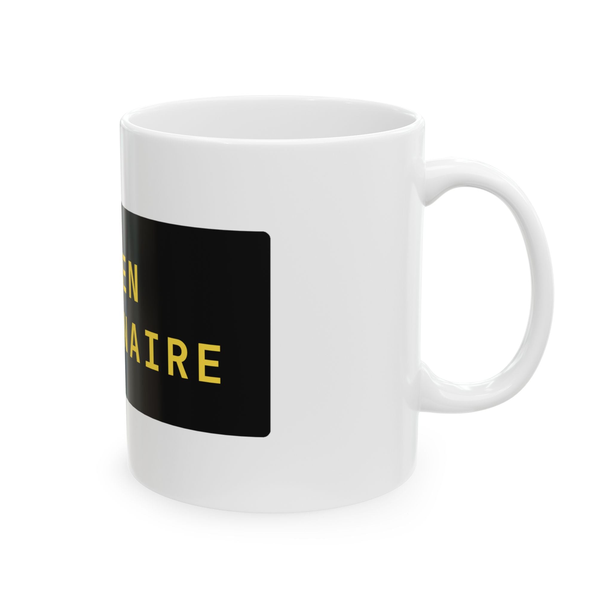 Token billionaire Mug — Gold