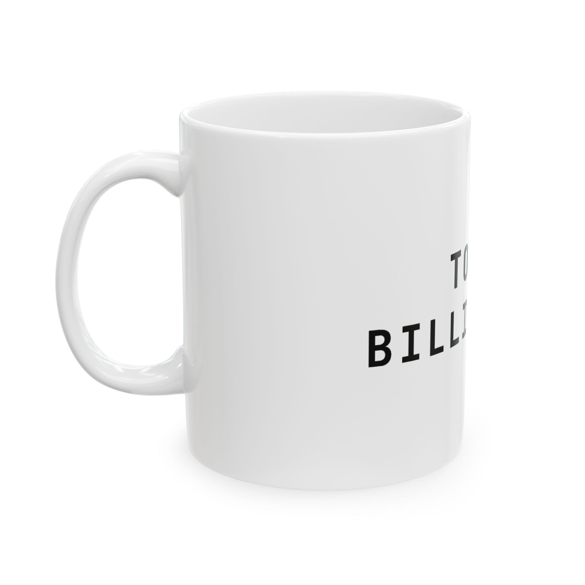 Token billionaire Mug — Black