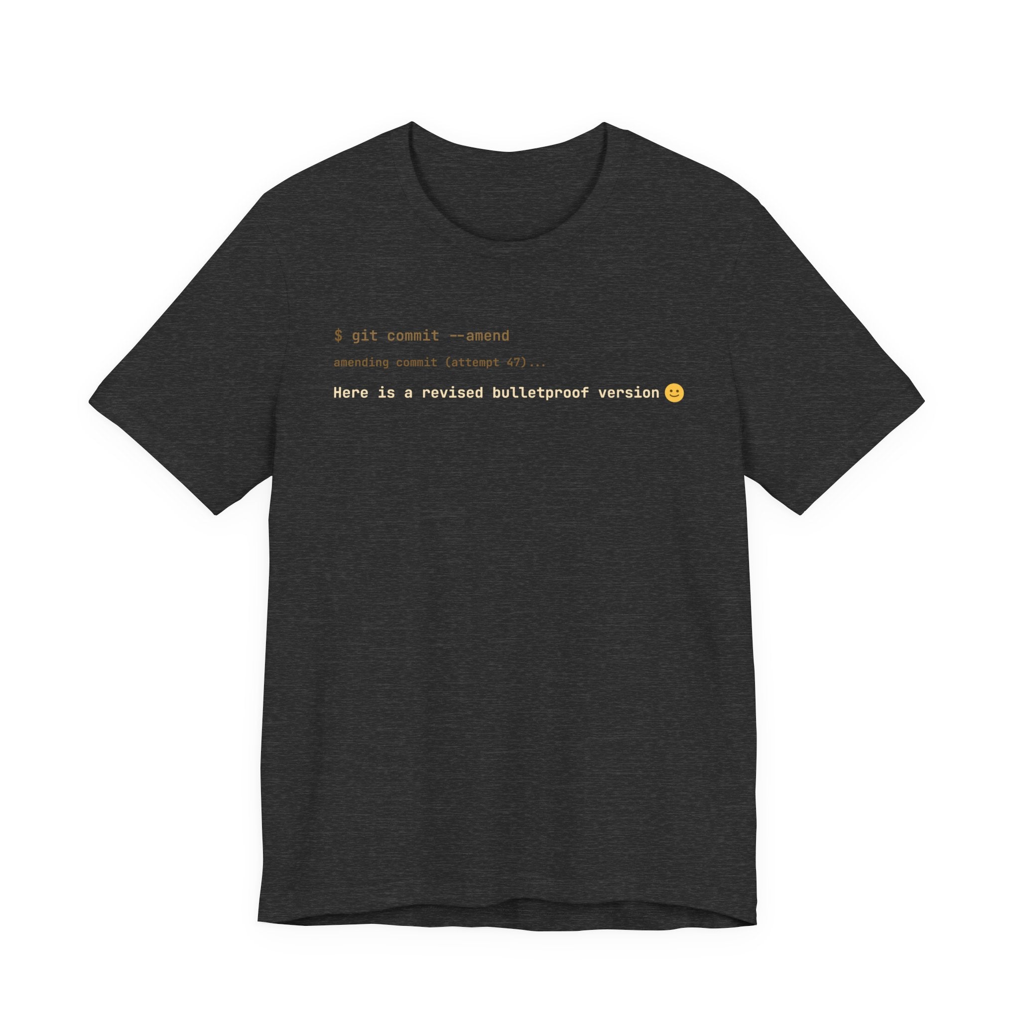 Here Is a Revised Bulletproof Version
