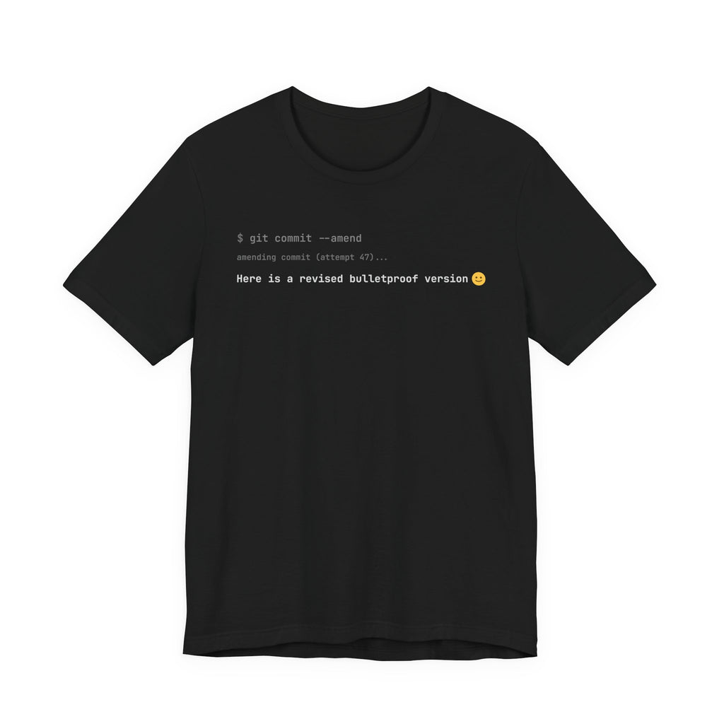 Here Is a Revised Bulletproof Version