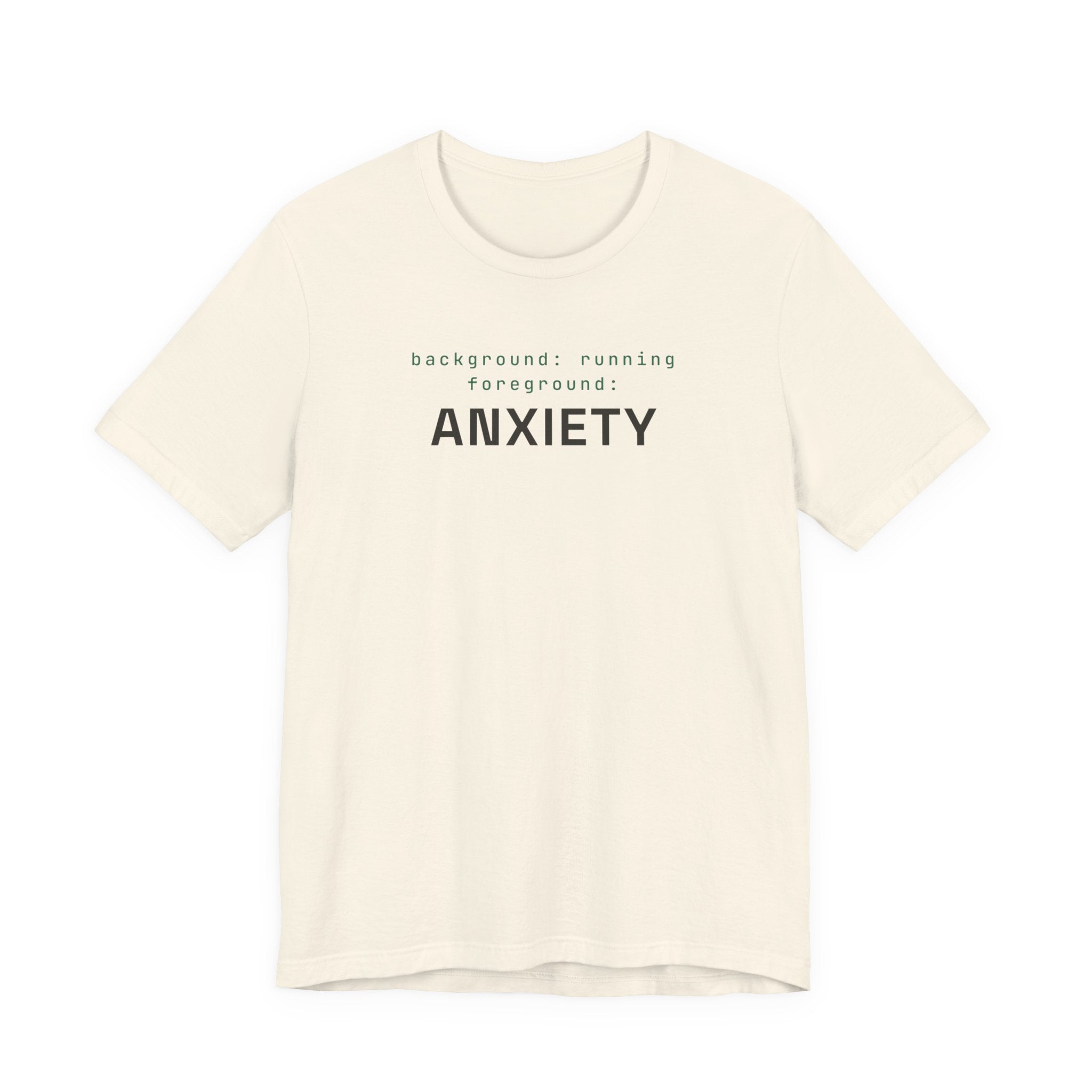 Background Task, Foreground Anxiety (Two-Font)