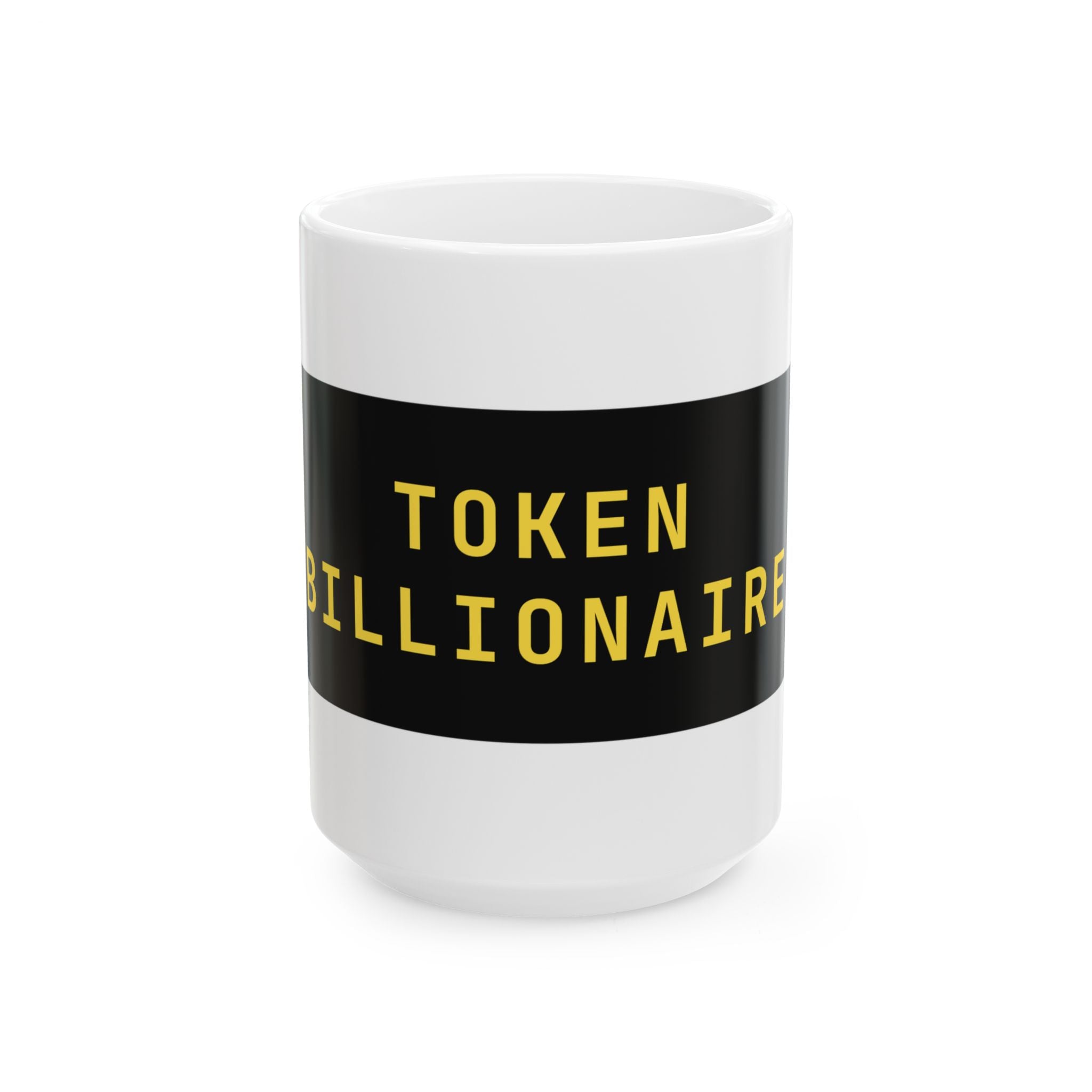 Token billionaire Mug — Gold
