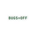 BUGS=OFF Sticker (4") — Forest