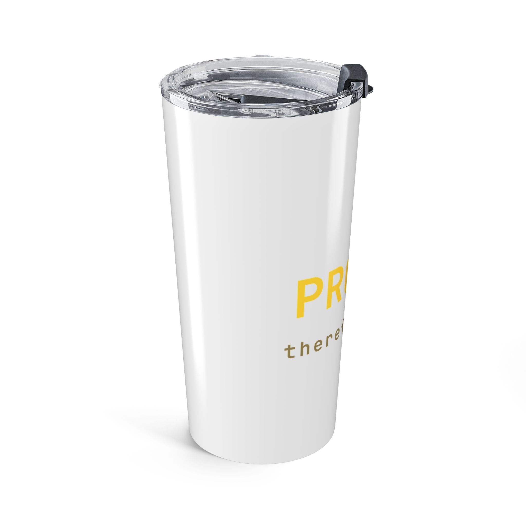 I prompt therefore I am Tumbler (20oz) — Gold