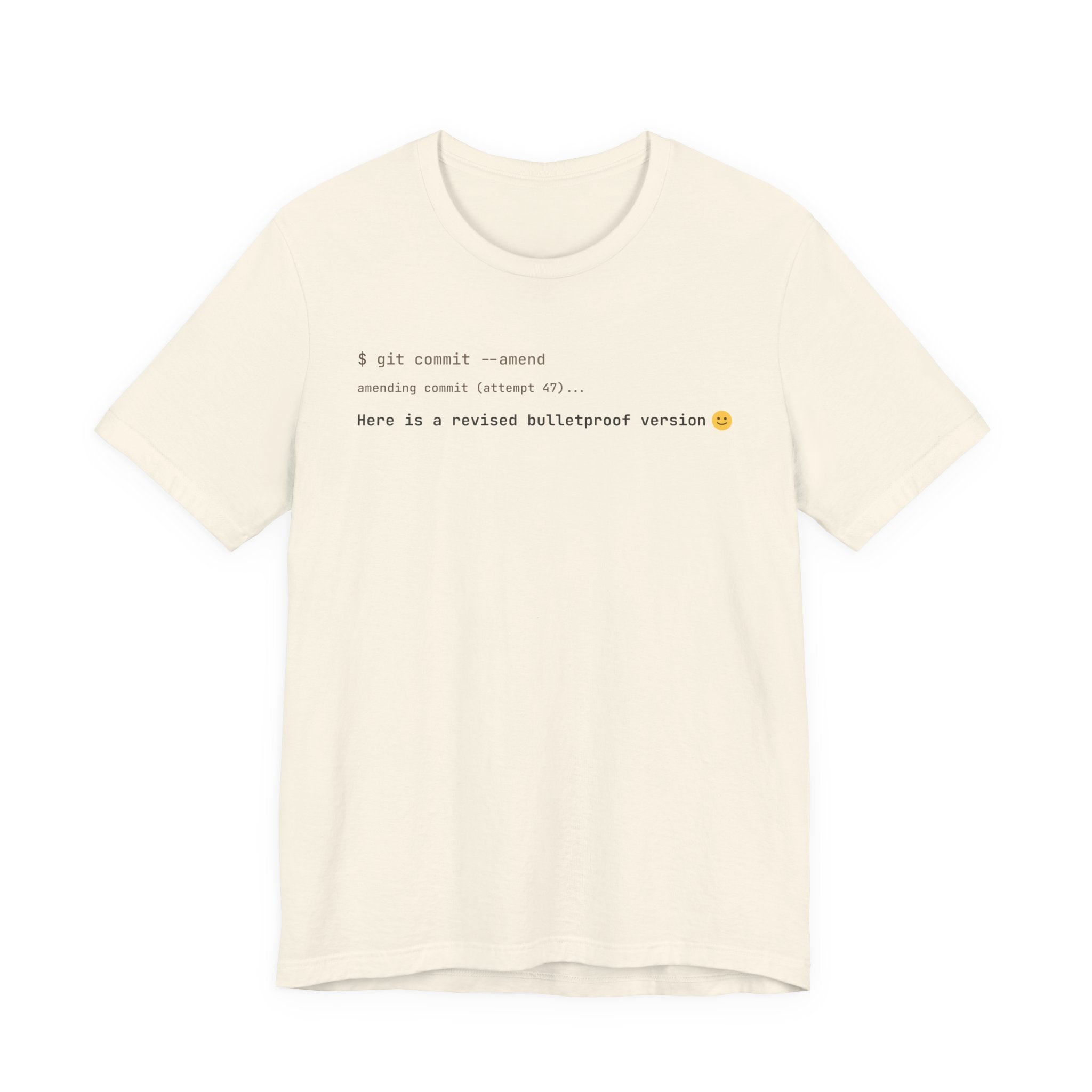 Here Is a Revised Bulletproof Version