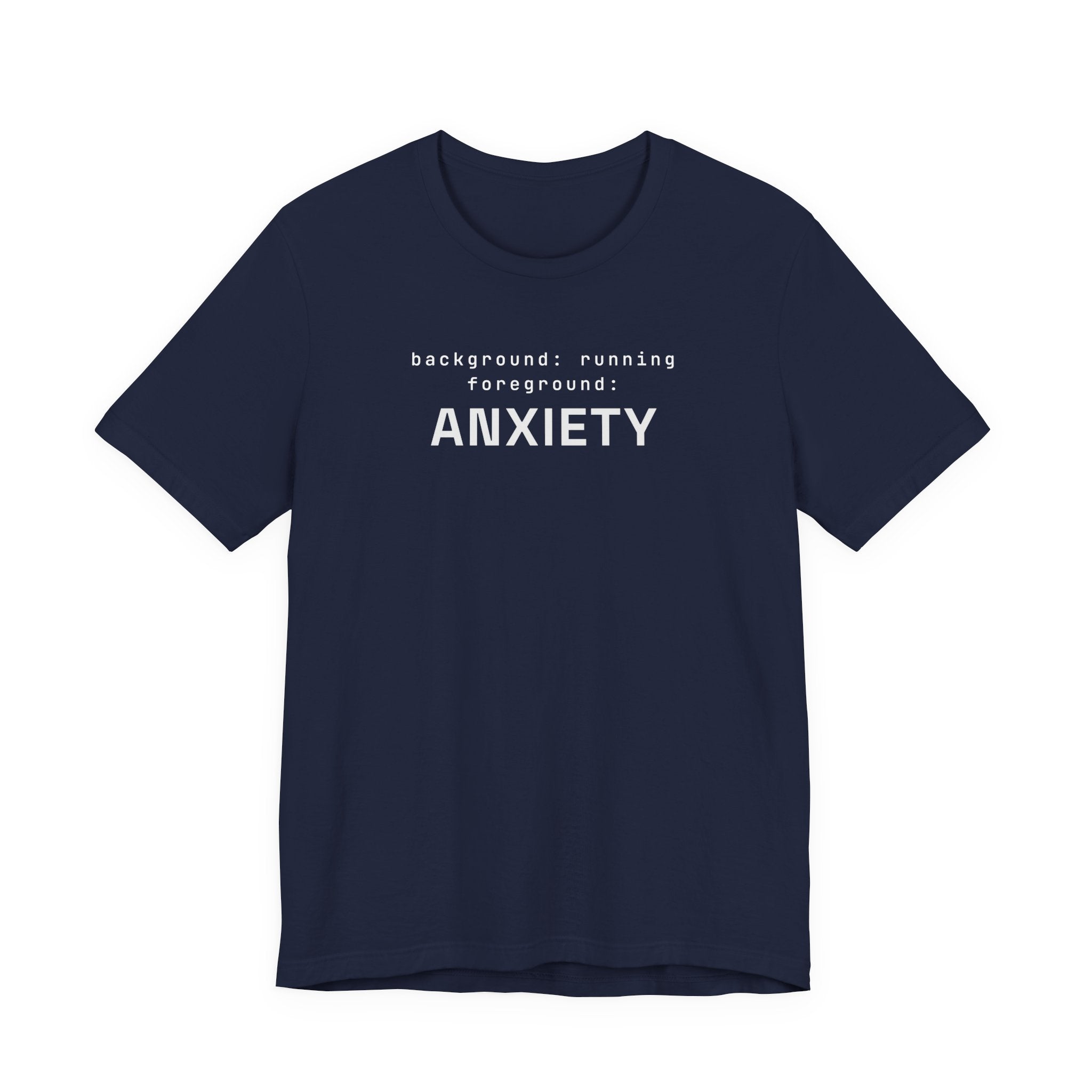 Background Task, Foreground Anxiety (Two-Font)