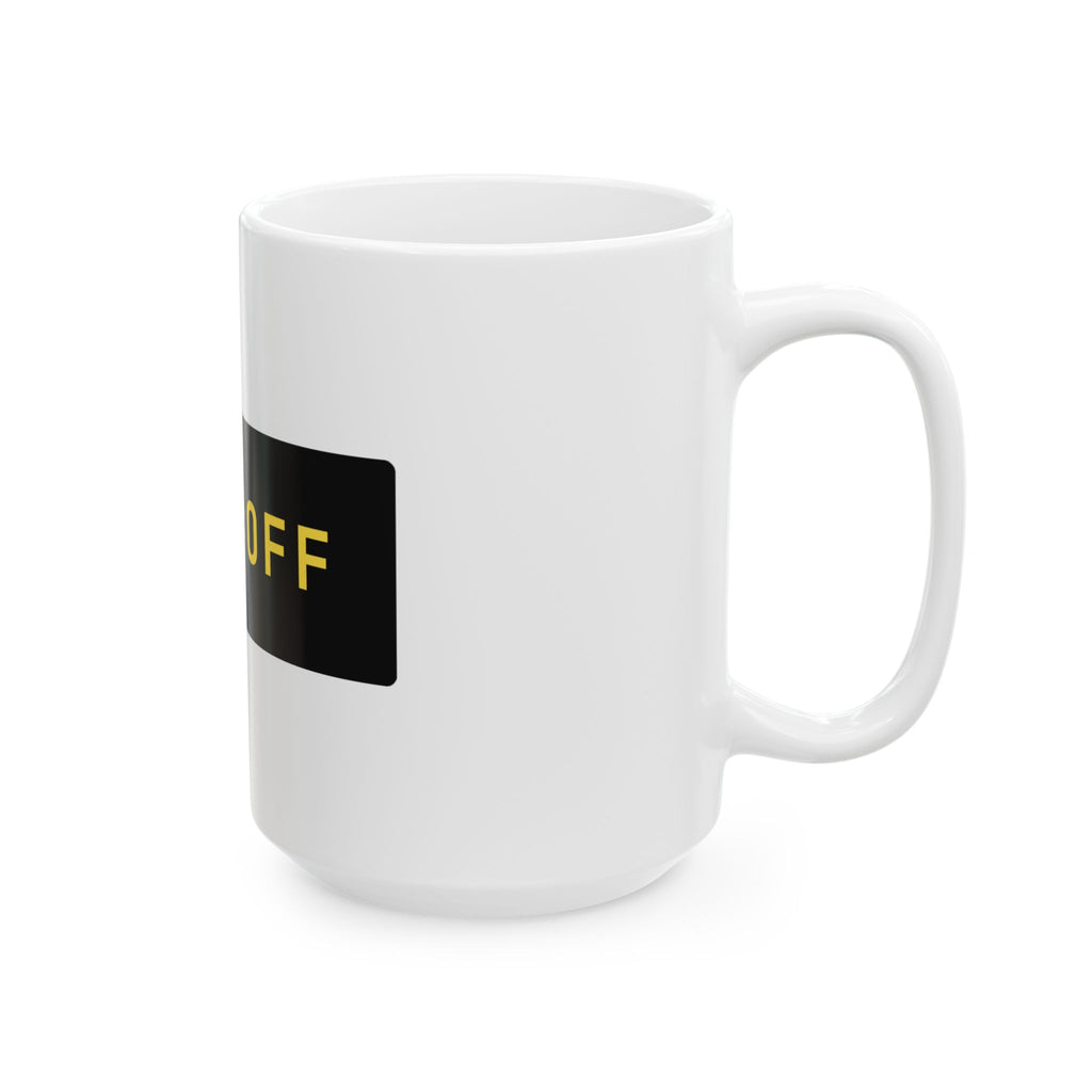 BUGS=OFF Mug — Gold