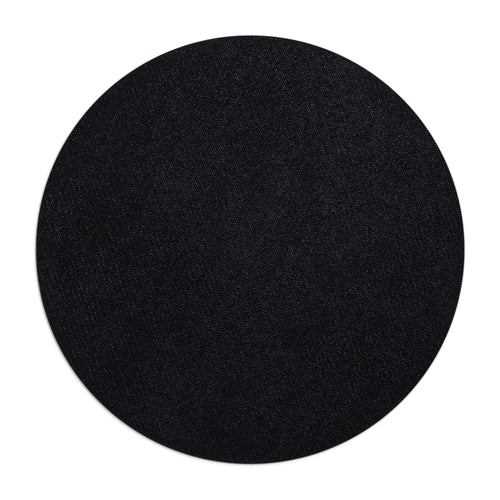 Background task, foreground anxiety Mouse Pad (Round) — Gold