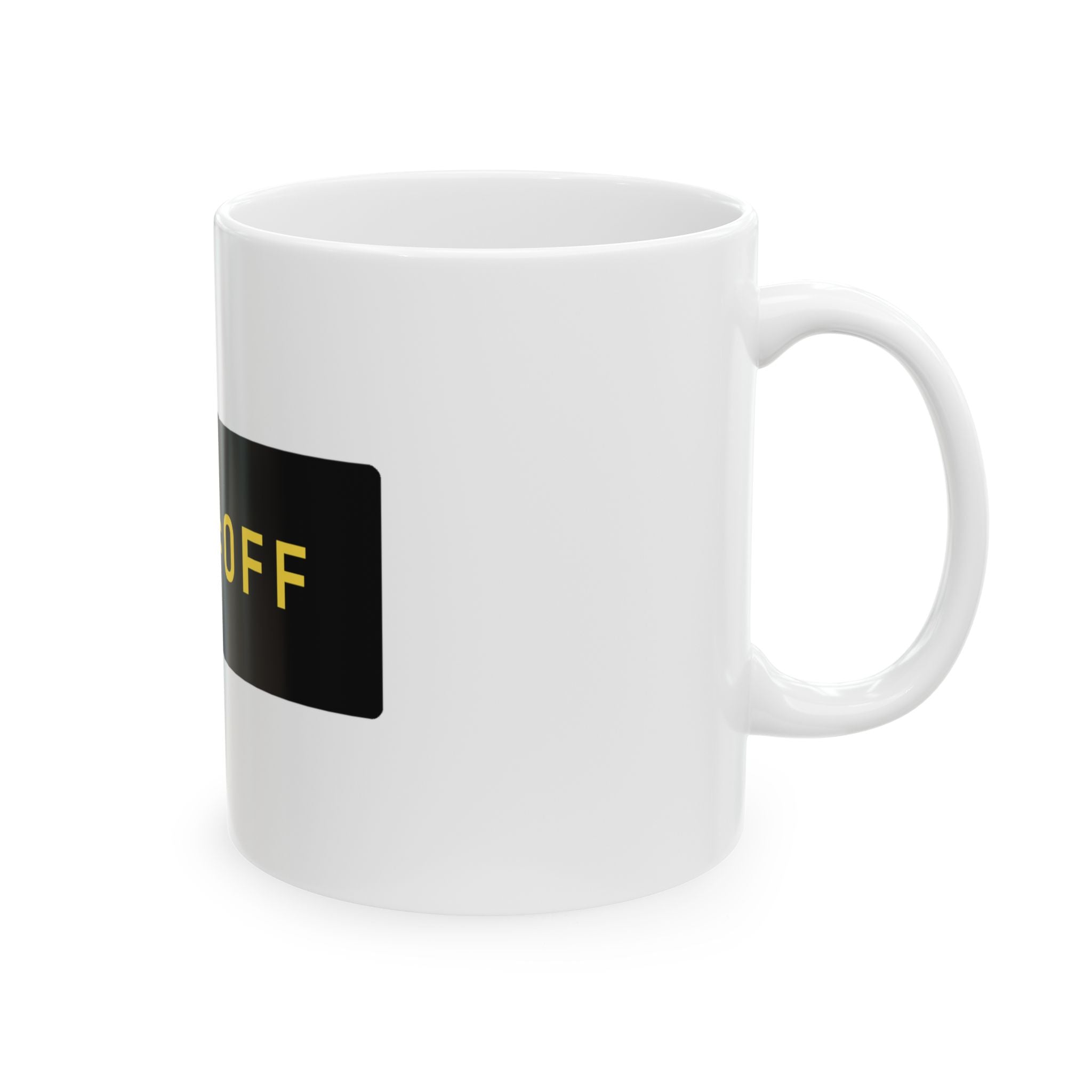 BUGS=OFF Mug — Gold