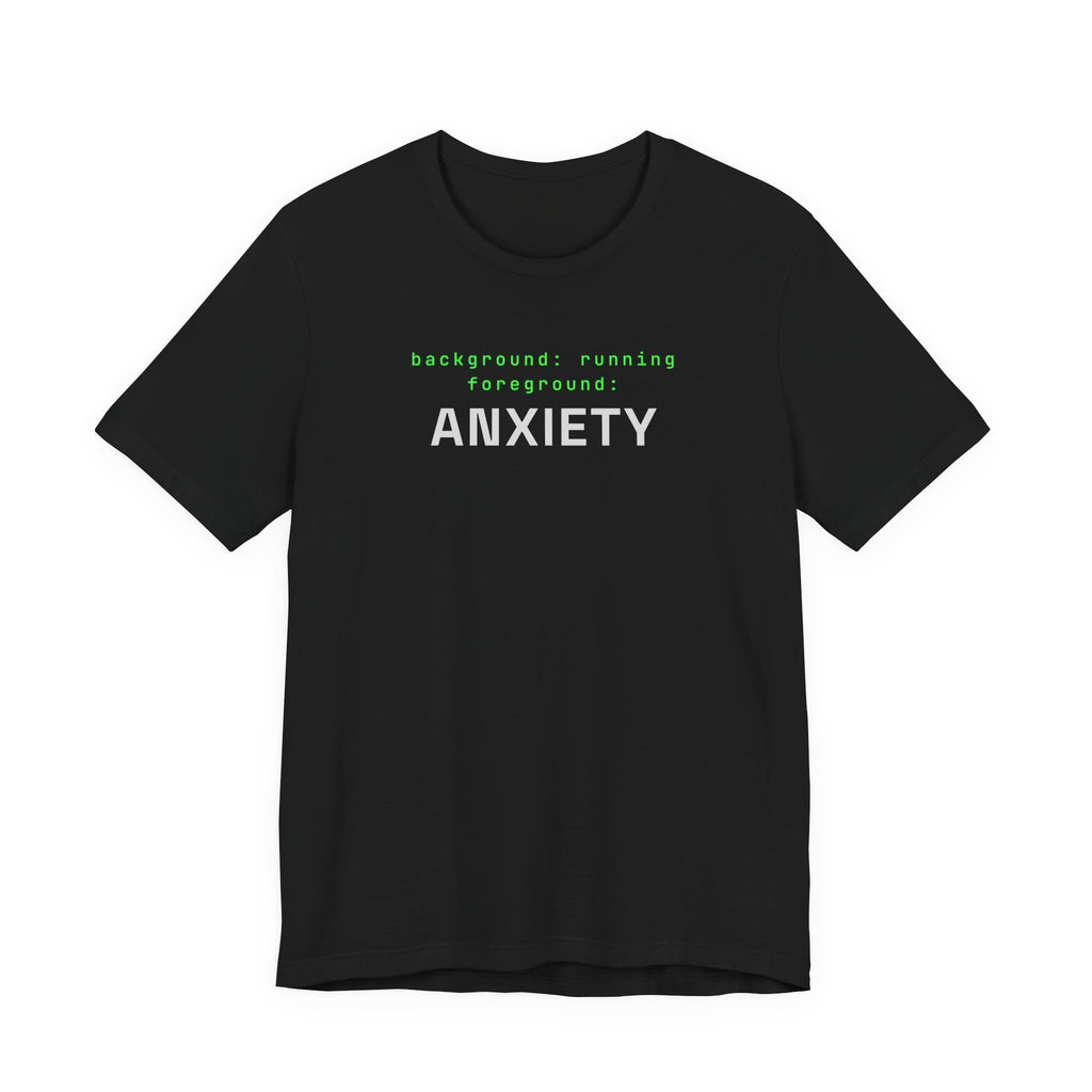 Background Task, Foreground Anxiety (Two-Font)