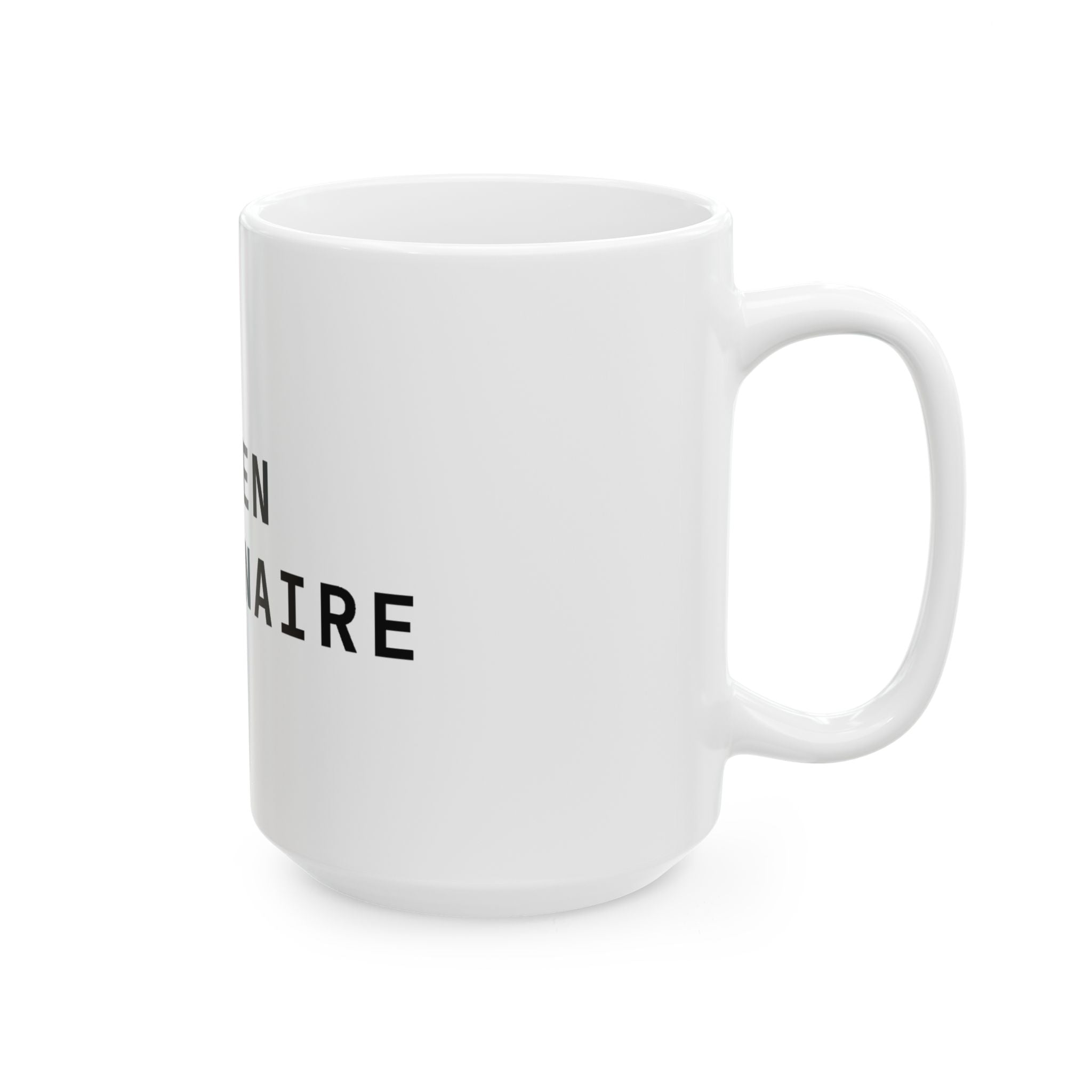 Token billionaire Mug — Black