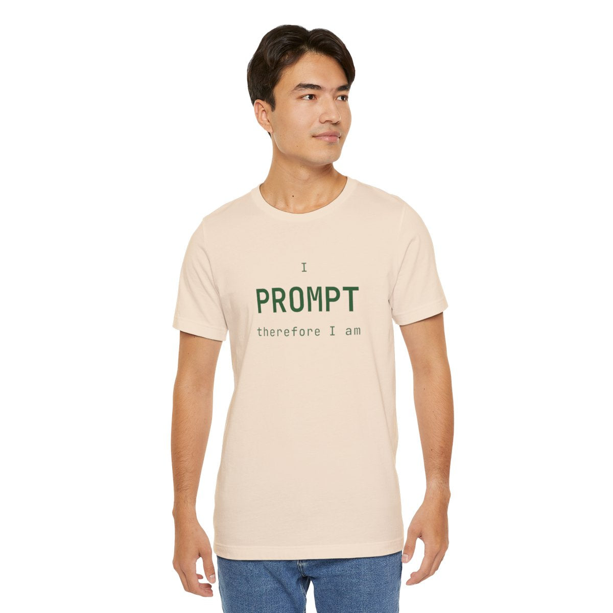 I prompt therefore I am tee