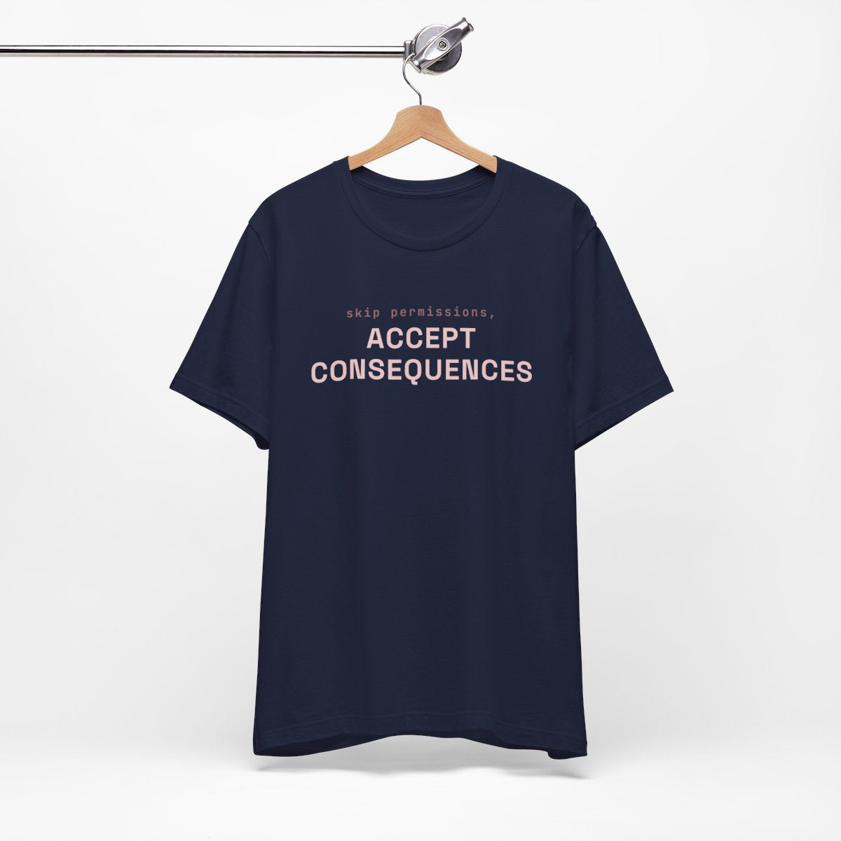 Skip permissions, accept consequences tee